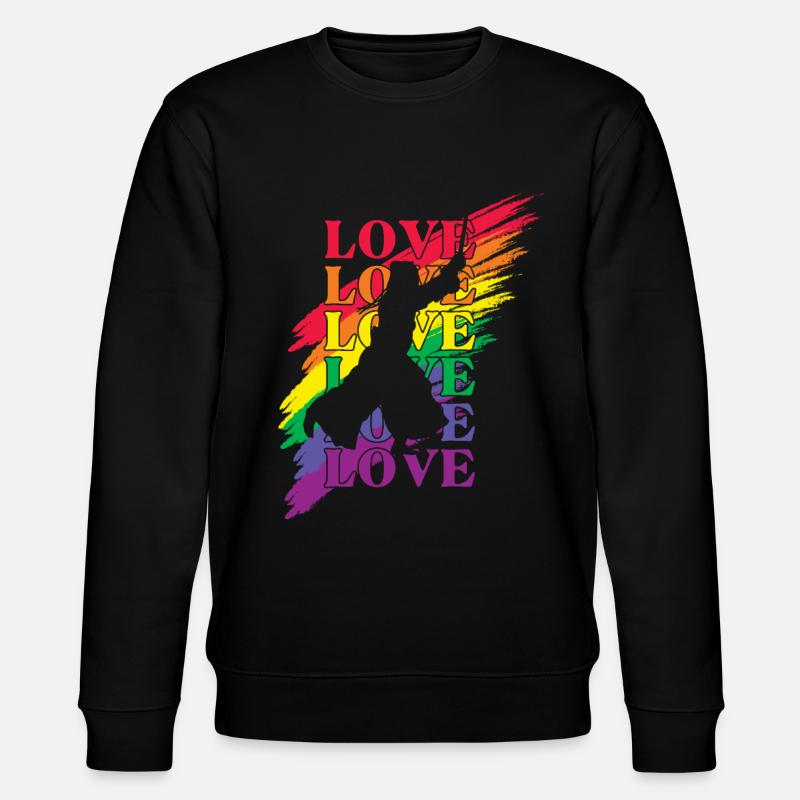 Kendo LGBT Pride - Stanley/Stella Unisex Bio-Sweatshirt CHANGER  - Schwarz