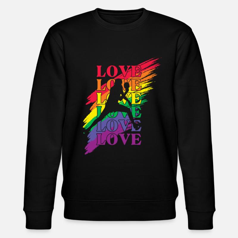 Tennis de table LGBT Pride - Sweat bio CHANGER Stanley/Stella Unisexe - noir