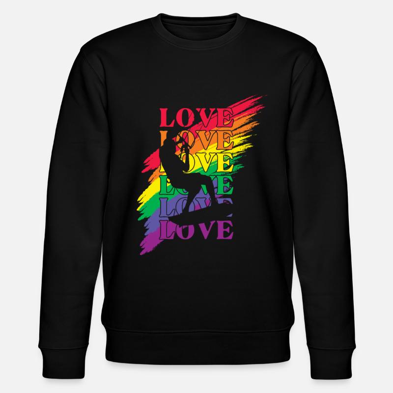 Kitesurf LGBT Pride - Sweat bio CHANGER Stanley/Stella Unisexe - noir