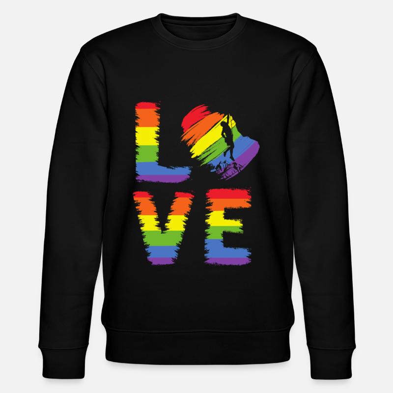 Escalade de la LGBT Pride - Sweat bio CHANGER Stanley/Stella Unisexe - noir