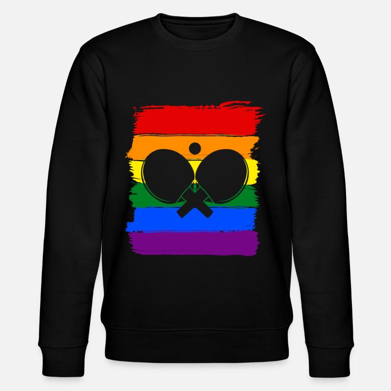 Tennis de table LGBT Pride - Sweat bio CHANGER Stanley/Stella Unisexe - noir