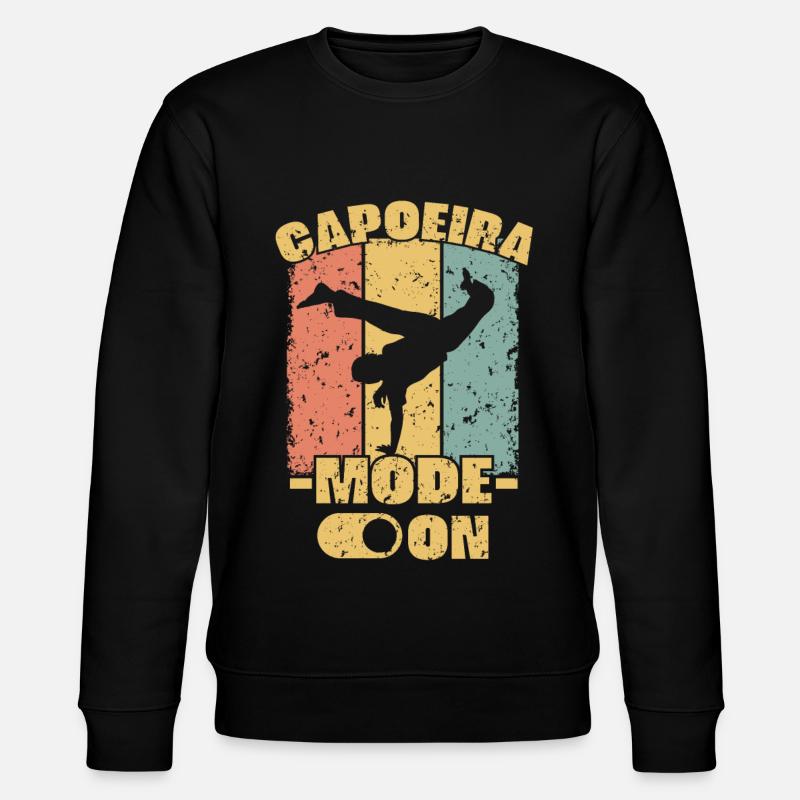 Capoeira rétro - Sweat bio CHANGER Stanley/Stella Unisexe - noir
