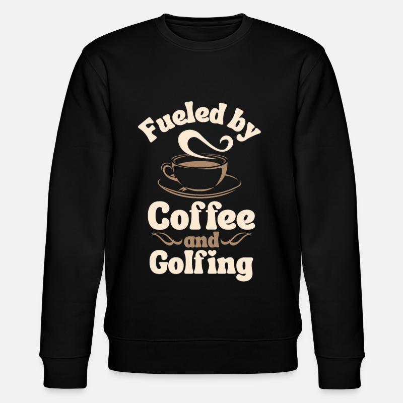 Café Amateur de golf - Sweat bio CHANGER Stanley/Stella Unisexe - noir
