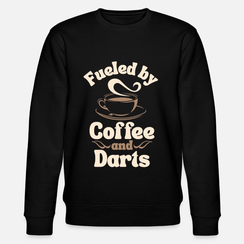 Amateur de fléchettes de café - Sweat bio CHANGER Stanley/Stella Unisexe - noir