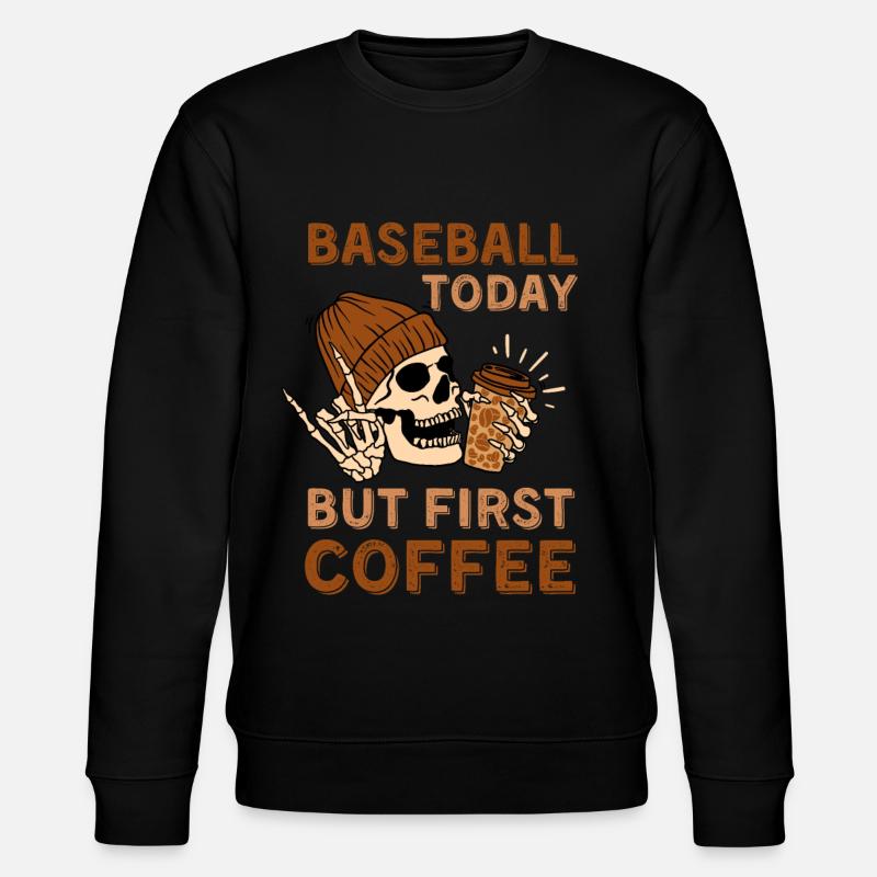 Café Baseball squelette - Sweat bio CHANGER Stanley/Stella Unisexe - noir