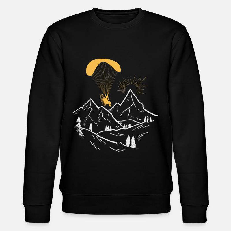 Paramotoring - Stanley/Stella CHANGER Unisex Organic Sweatshirt - black