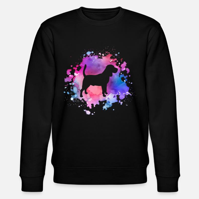 Amoureux des chiens Beagle - Sweat bio CHANGER Stanley/Stella Unisexe - noir