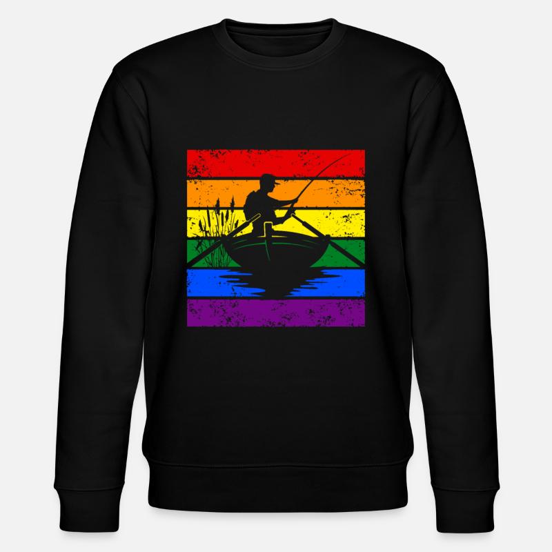 Pêche LGBTQ - Sweat bio CHANGER Stanley/Stella Unisexe - noir