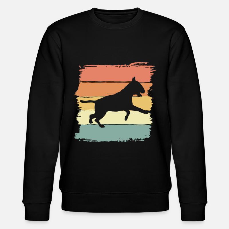 Pit-bull rétro - Sweat bio CHANGER Stanley/Stella Unisexe - noir