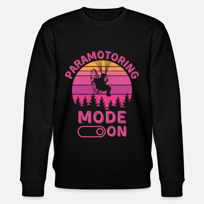 Mode paramoteur activé - Sweat bio CHANGER Stanley/Stella Unisexe - noir