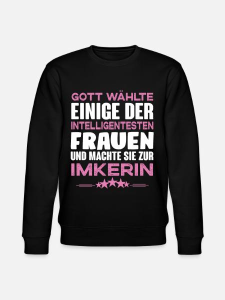 Imkerin - Stanley/Stella Unisex Bio-Sweatshirt CHANGER  - Schwarz