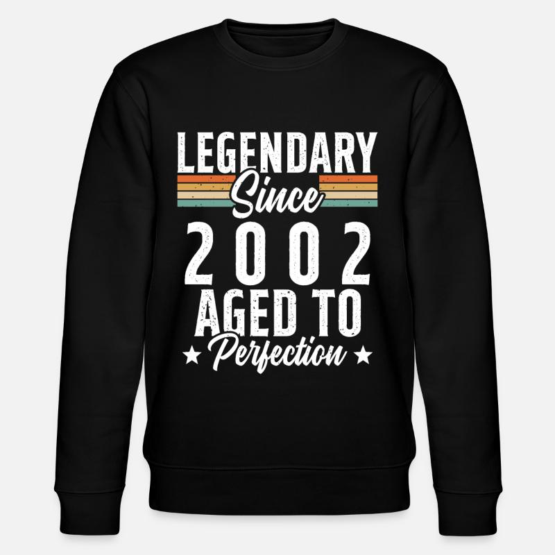 Legendary since 2002 - Stanley/Stella CHANGER Unisex Organic Sweatshirt - black