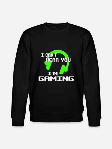 Gamer Gaming - Stanley/Stella CHANGER Unisex Organic Sweatshirt - black