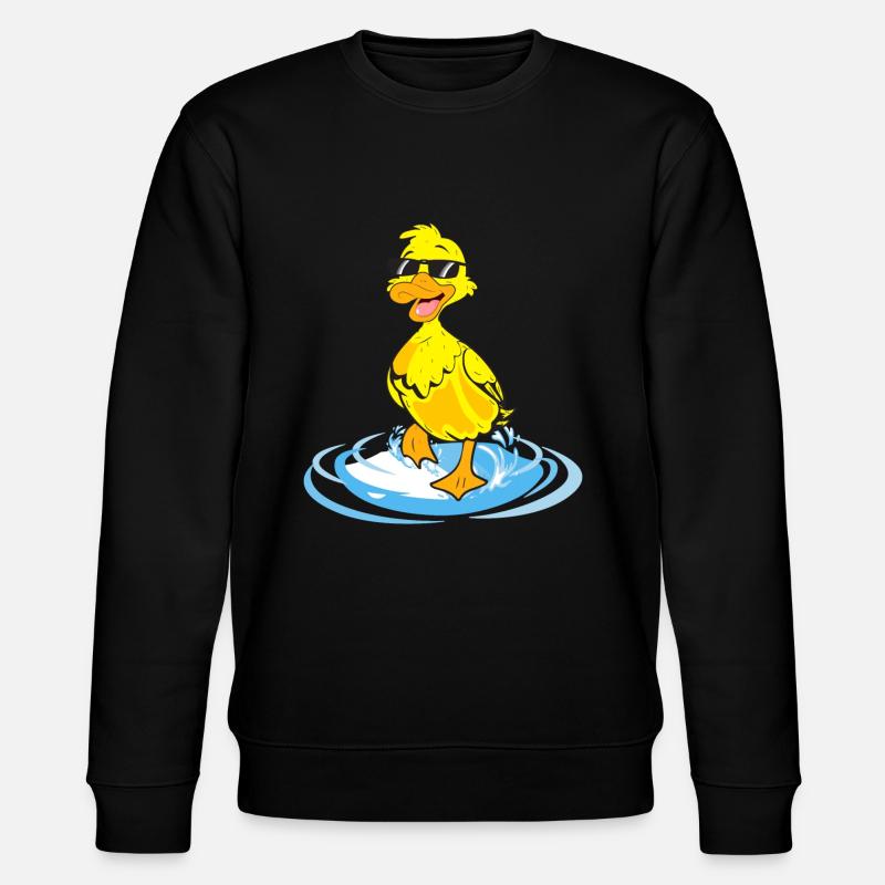 Canard Cool - Sweat bio CHANGER Stanley/Stella Unisexe - noir