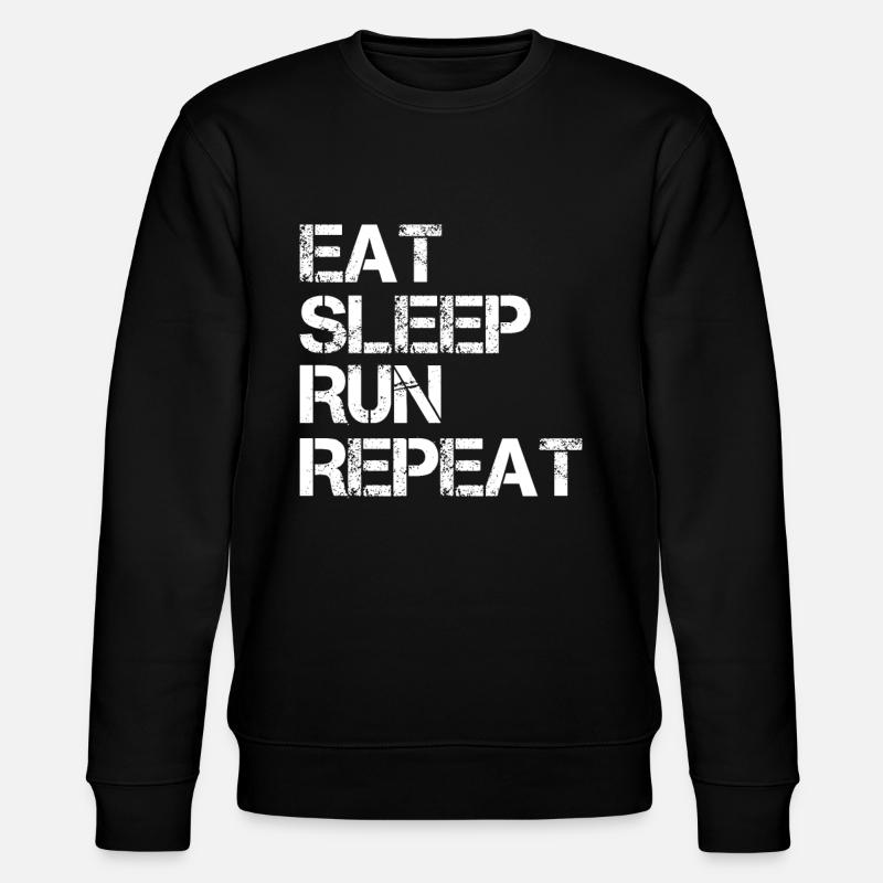 Ultra-runner marathon - Stanley/Stella CHANGER Unisex Organic Sweatshirt - black