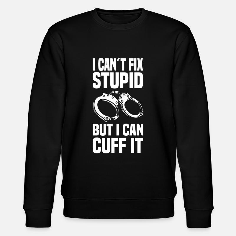 Policier du shérif - Sweat bio CHANGER Stanley/Stella Unisexe - noir