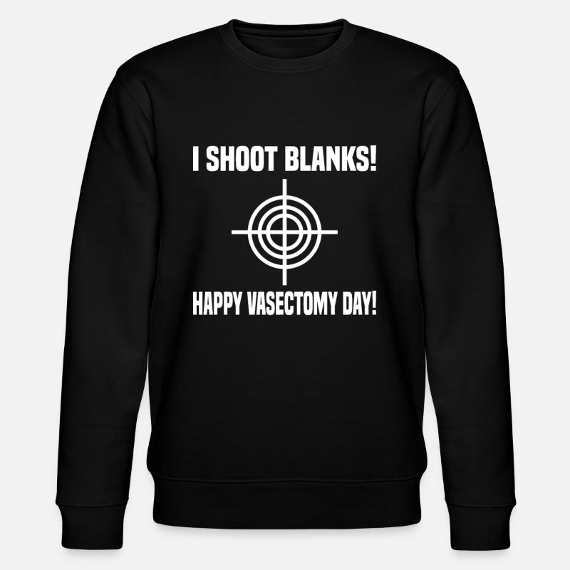 Vasektomie Operation - Stanley/Stella Unisex Bio-Sweatshirt CHANGER  - Schwarz