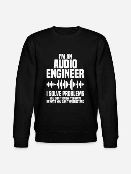 Tontechniker Musik Mischpult - Stanley/Stella Unisex Bio-Sweatshirt CHANGER - Schwarz
