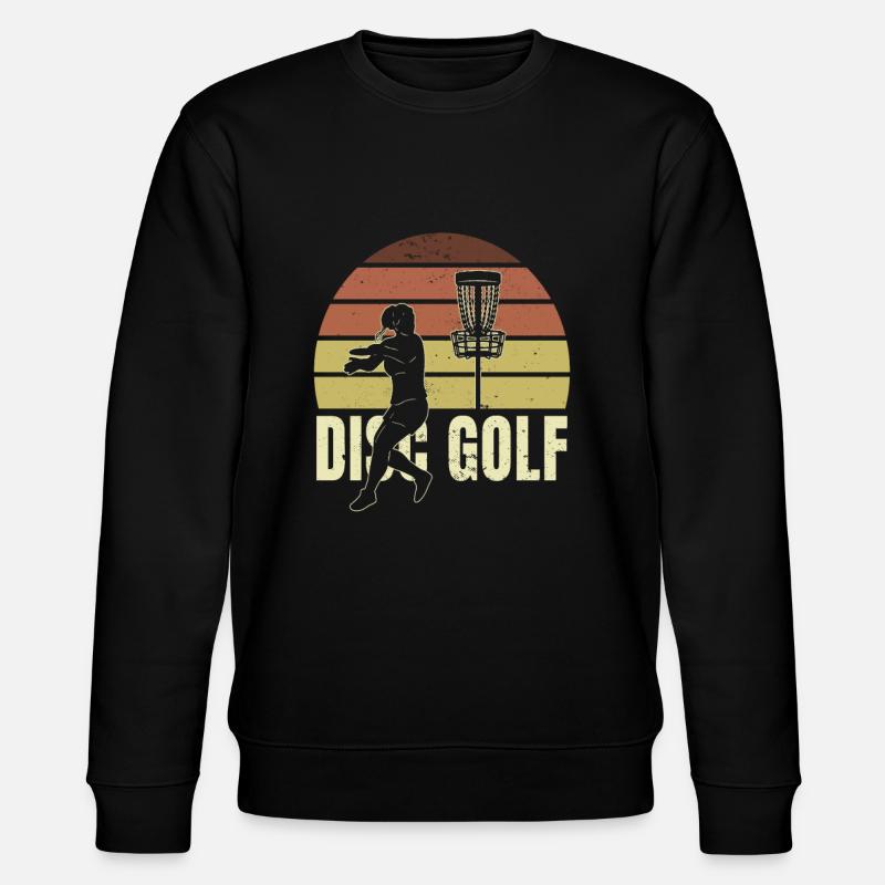 Disc Golf Frisbee Golfer - Sweat bio CHANGER Stanley/Stella Unisexe - noir