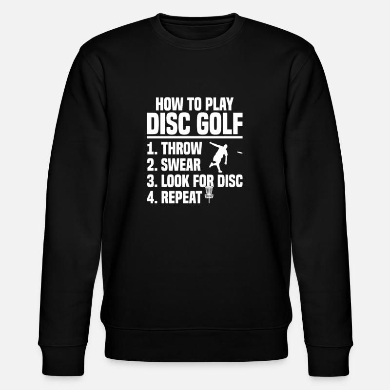 Discgolf Putter Frisbee - Sweat bio CHANGER Stanley/Stella Unisexe - noir