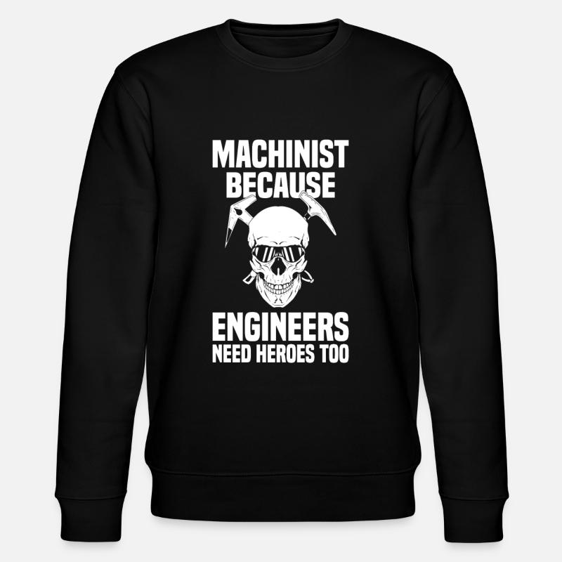 Mechanic Craftsman - Stanley/Stella CHANGER Unisex Organic Sweatshirt - black