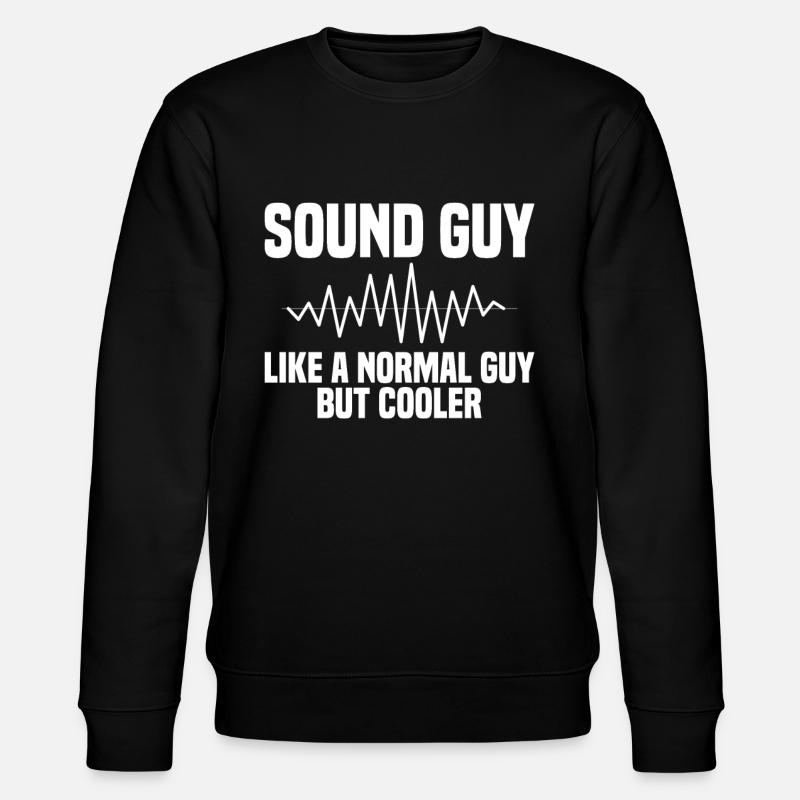 Tontechniker Tontechniker Musik - Stanley/Stella Unisex Bio-Sweatshirt CHANGER  - Schwarz
