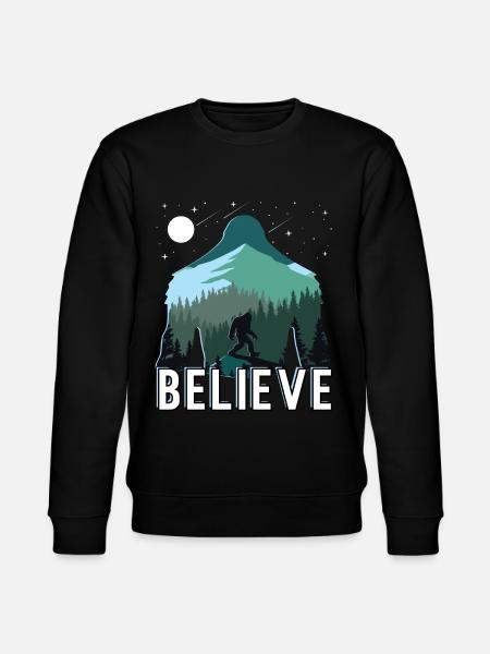 Croyez en Bigfoot Silhouette Sasquatch - Sweat bio CHANGER Stanley/Stella Unisexe - noir