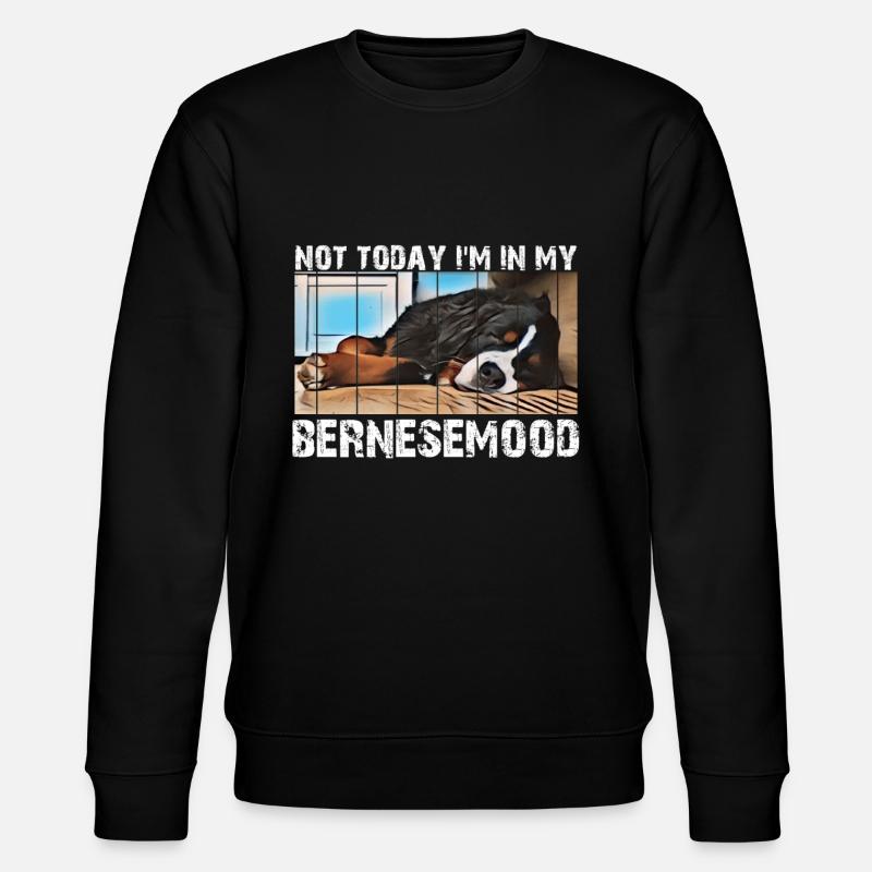 Bernese mountain dog - Stanley/Stella CHANGER Unisex Organic Sweatshirt - black