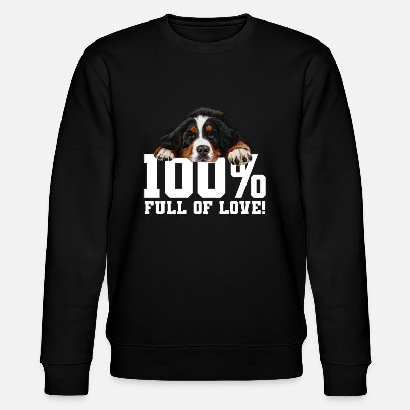 Bouvier bernois - Sweat bio CHANGER Stanley/Stella Unisexe - noir