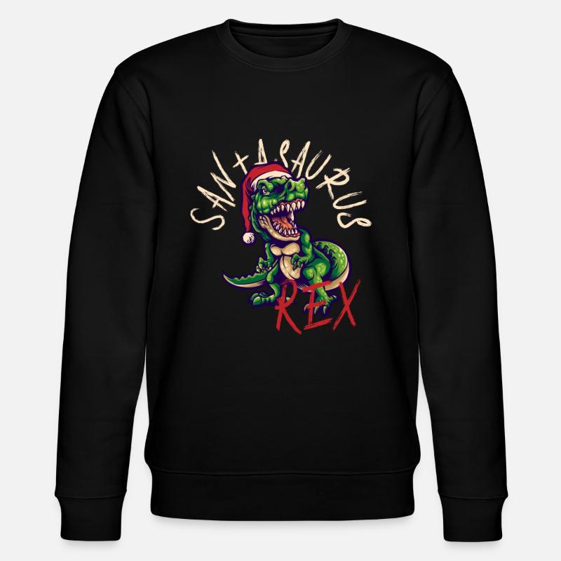 Santasaurus - Sweat bio CHANGER Stanley/Stella Unisexe - noir