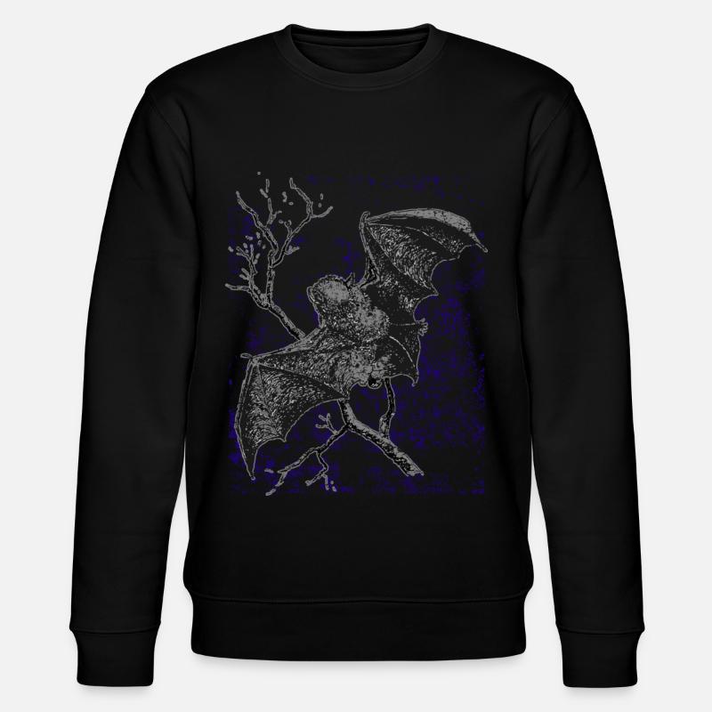 Chauve-souris vampire - Sweat bio CHANGER Stanley/Stella Unisexe - noir