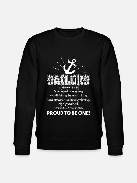 Sailor Sailor Definition - Stanley/Stella CHANGER Unisex Organic Sweatshirt - black