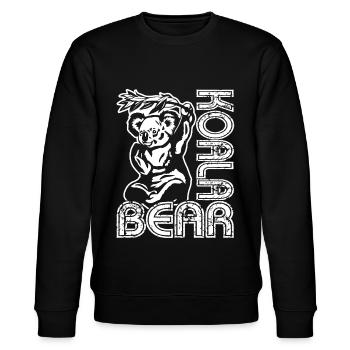 Koala Loves Me And So Do I - Stanley/Stella CHANGER Unisex Organic Sweatshirt - black - Front - Nik (191cm) & Marisol (170cm)
