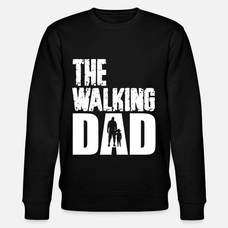 The walking dad - Sweat bio CHANGER Stanley/Stella Unisexe - noir