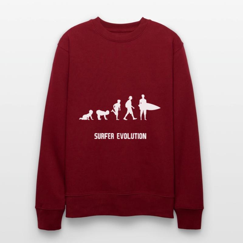 Surfer evolution evolution Stanley/Stella Unisex Bio-Sweatshirt CHANGER 