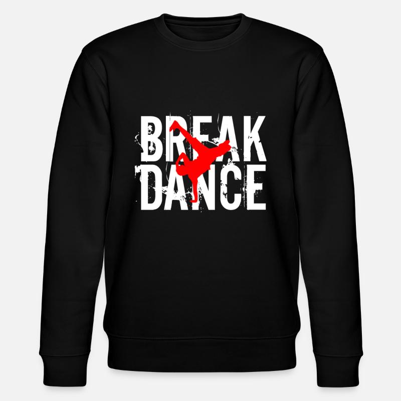 Breakdance Breakdancer - Stanley/Stella Unisex Bio-Sweatshirt CHANGER  - Schwarz