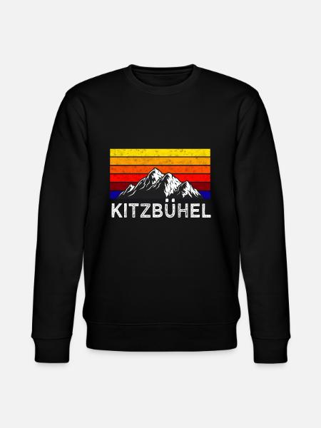 Kitzbühel - Stanley/Stella Unisex Bio-Sweatshirt CHANGER - Schwarz