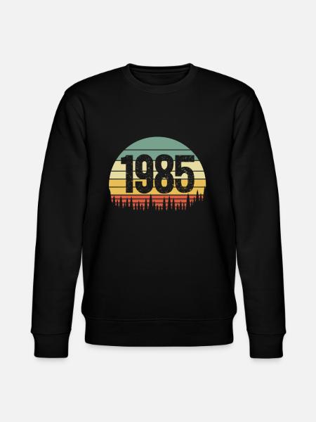 Année de construction 1985 - Sweat bio CHANGER Stanley/Stella Unisexe - noir