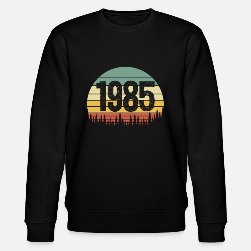 Année de construction 1985 - Sweat bio CHANGER Stanley/Stella Unisexe - noir