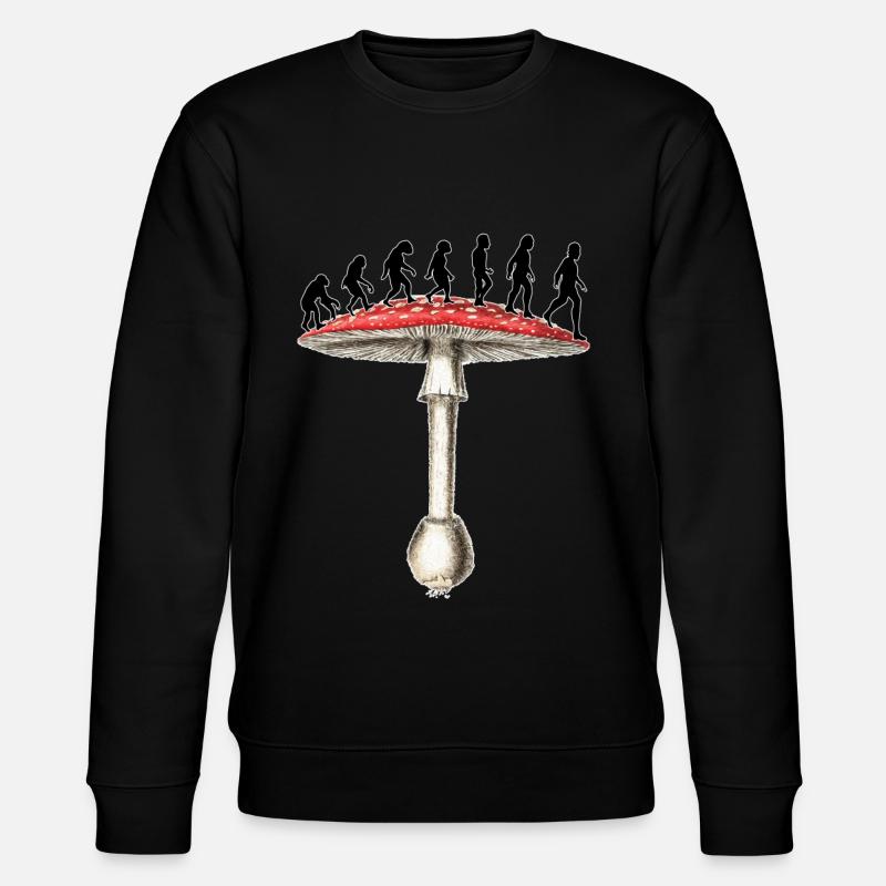 Amanita Muscaria Evolution Stoned Ape - Sweat bio CHANGER Stanley/Stella Unisexe - noir