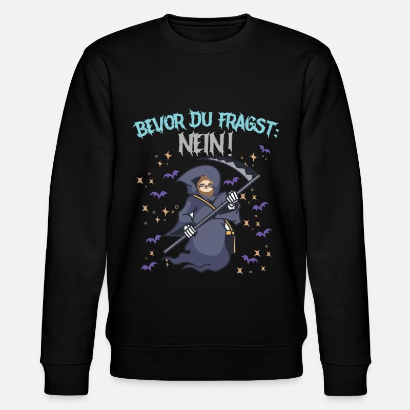 Avant de demander : Non - Sweat bio CHANGER Stanley/Stella Unisexe - noir