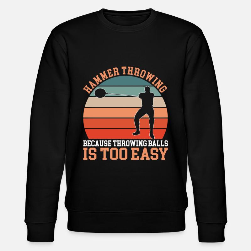 Hammer Throwing Hammer Throw - Stanley/Stella CHANGER Unisex Organic Sweatshirt - black