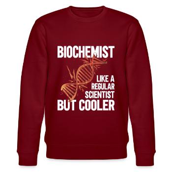 Biochimiste comme un scientifique ordinaire - Sweat bio CHANGER Stanley/Stella Unisexe - bordeaux - Devant - Nik (191cm) & Marisol (170cm)