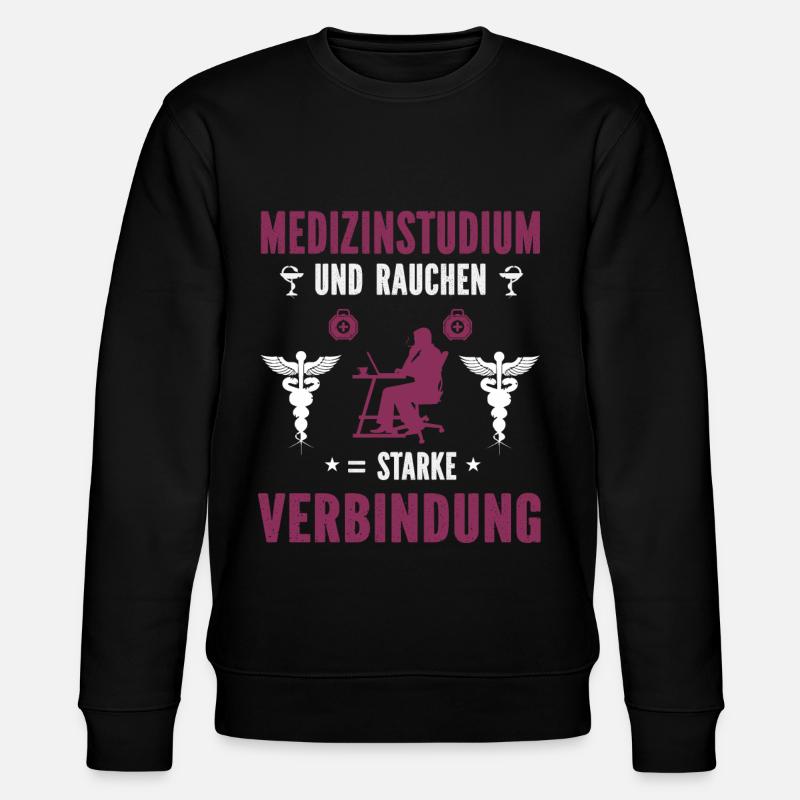 Medizinstudent - Stanley/Stella Unisex Bio-Sweatshirt CHANGER  - Schwarz
