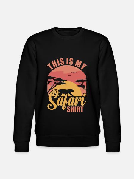 Safari - Stanley/Stella CHANGER Unisex Organic Sweatshirt - black