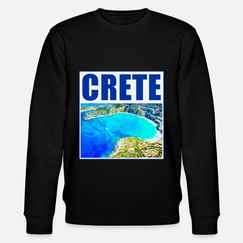Crete - Stanley/Stella Unisex Bio-Sweatshirt CHANGER  - Schwarz