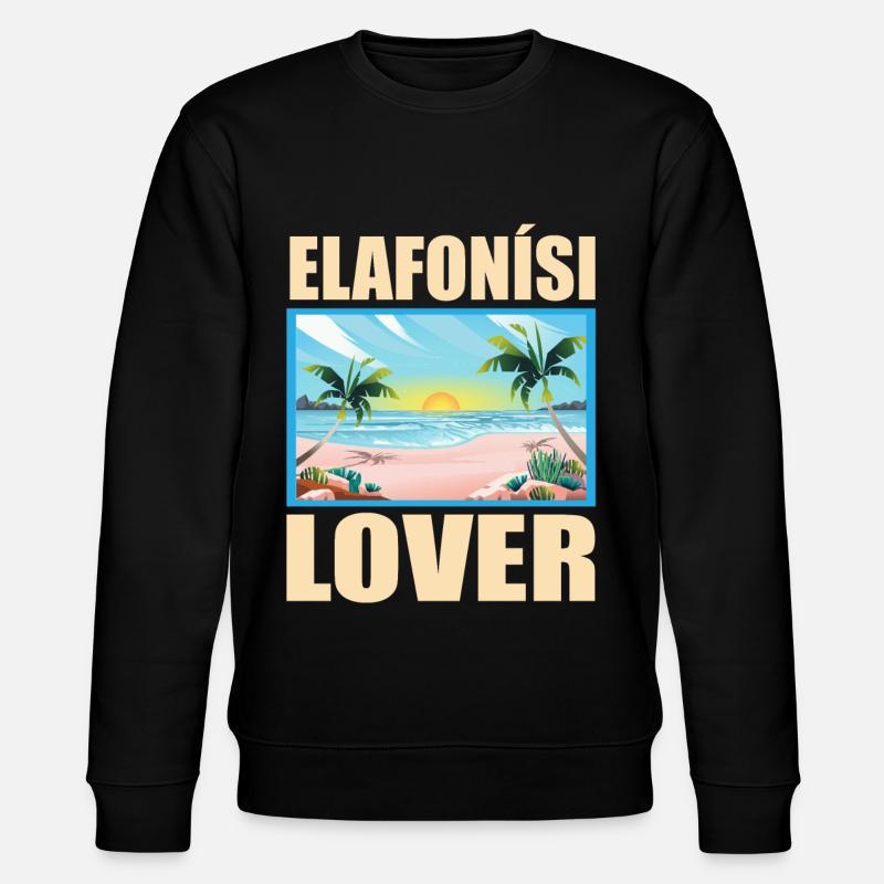 Elafonisi Lover - Sweat bio CHANGER Stanley/Stella Unisexe - noir
