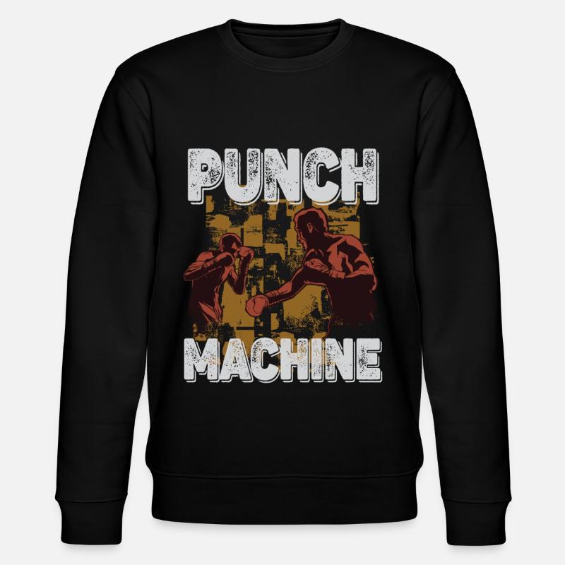 Punch Machine - Stanley/Stella Unisex Bio-Sweatshirt CHANGER  - Schwarz