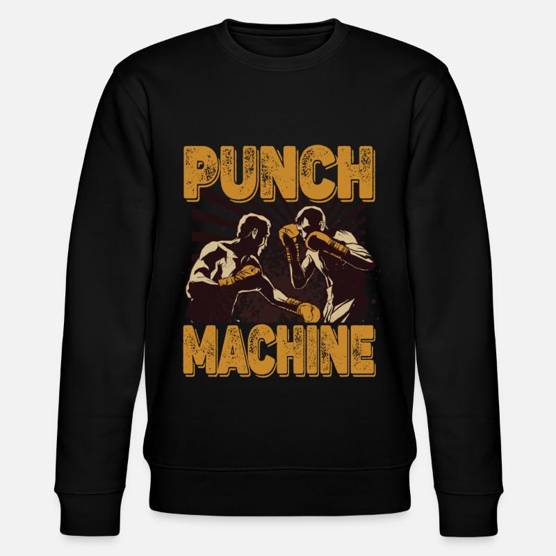 Punch Machine - Stanley/Stella Unisex Bio-Sweatshirt CHANGER  - Schwarz