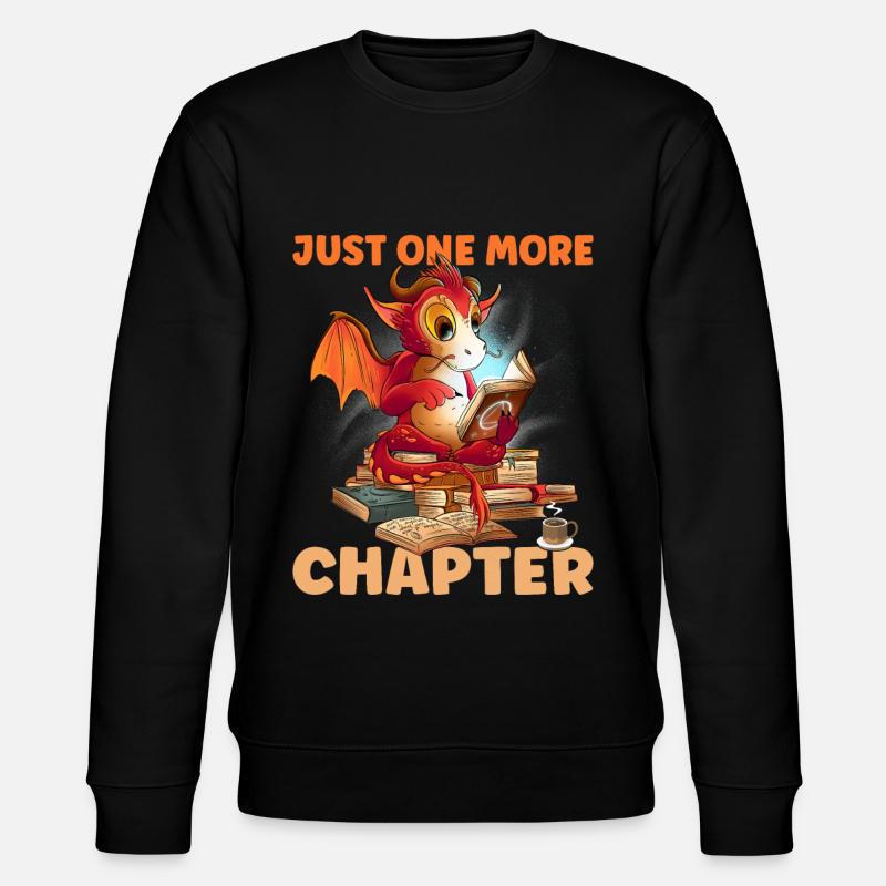 One More Chapter - Stanley/Stella Unisex Bio-Sweatshirt CHANGER  - Schwarz